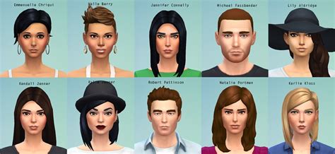 celebcc|Celebrity Sims (Sims 4 CC) .
